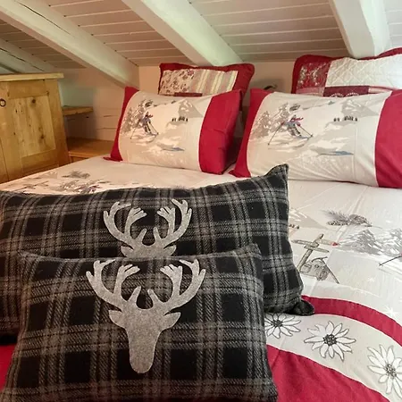 Chalet Monte Bianco Dağ evi *